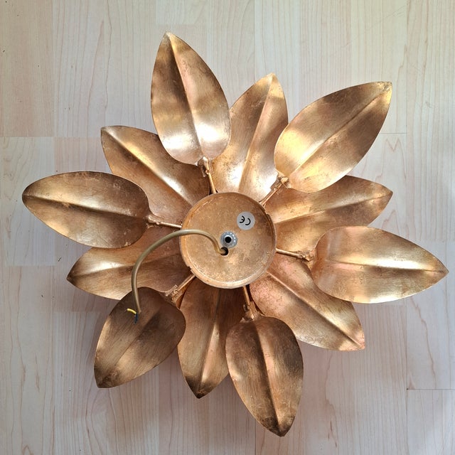 Mid-Century Wall Lamps with Florentine Design, 1970s, Set of 2 For Sale - Image 15 of 16