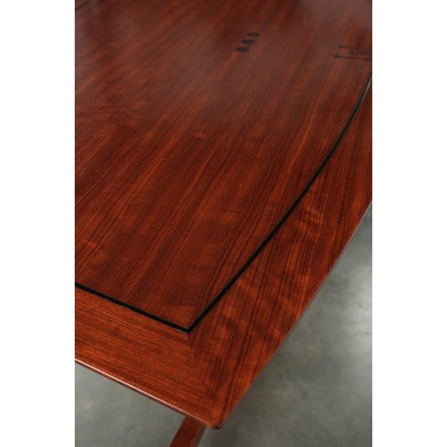 Brown Art Deco Decoforma Series Writing Desk by Schuitema For Sale - Image 8 of 15