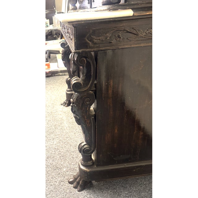 Late 19th Century Renaissance Revival China Cabinet For Sale - Image 12 of 18