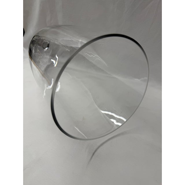 Modern 1980s Glass Cloche For Sale - Image 3 of 5
