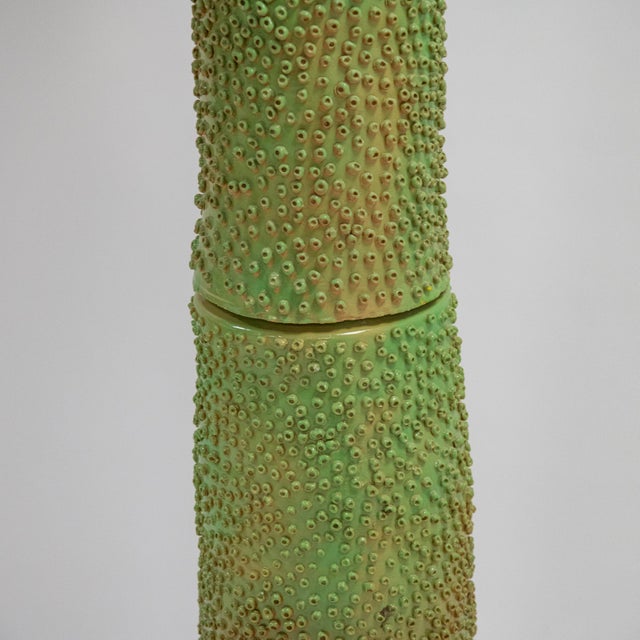 Sculpture in the Shape of a Cactus, 1970s, Ceramic For Sale - Image 4 of 12