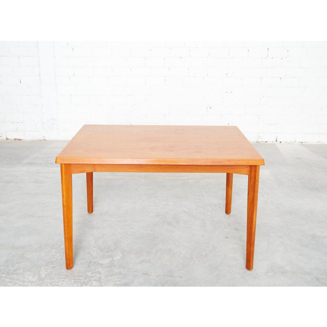 Wood Expandable Dining Table by Henning Kjaernulf for Velje, 1960s For Sale - Image 7 of 15