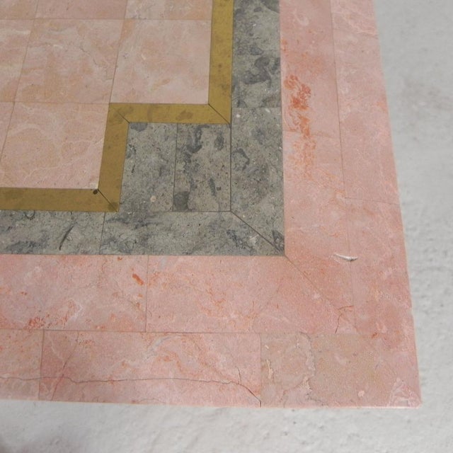 Marble Coffee Table by Robert Marcius for Casa Bique, 1980s For Sale - Image 12 of 18