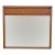 Broyhill Brasilia Wall Mirror in Vintage Mid Century Modern Style For Sale