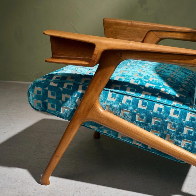 Wood Sculptural Lounge Chair by Augusto Romano, Italy, 1940s For Sale - Image 7 of 14