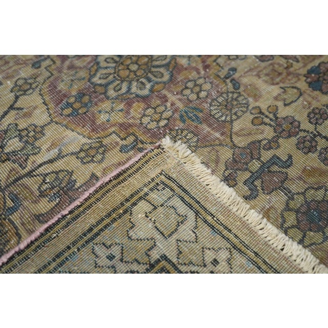 Traditional Late 19th Century Antique Kashan Rug 10'3'' x 13'6'' For Sale - Image 3 of 11