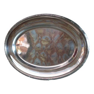 Large Dish in Silver Metal from Maison Christofle For Sale