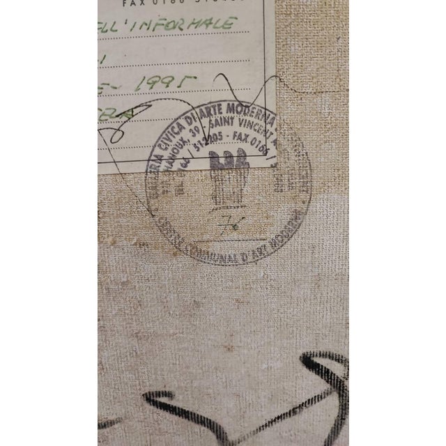 Lucio Bulgarelli, 1996, Oil on Canvas, Framed For Sale - Image 12 of 18