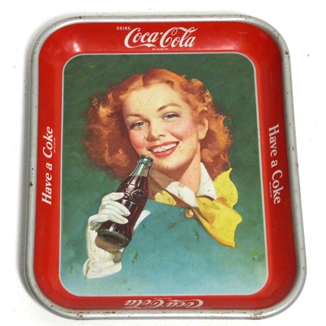 Coca-Cola Tray, USA, 1950s For Sale - Image 4 of 4