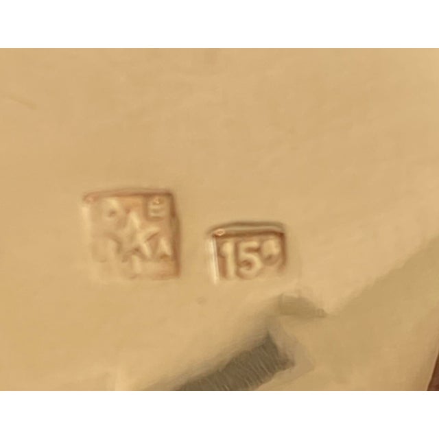 Early 20th Century European Silver-Plated Five-Piece Tea & Coffee Service on Ornate Serving Tray For Sale - Image 14 of 15