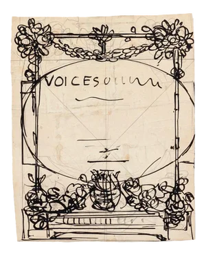 19th Century Decoration Ink on Paper by Gabriele Galantara