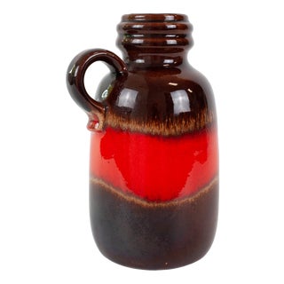 Vintage West German Ceramic Vase from Scheurich, 1970s For Sale