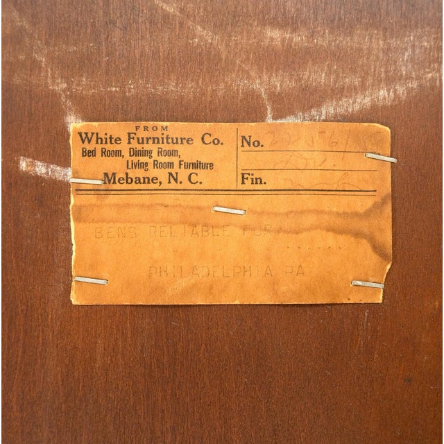 Duncan Phyve Mahogany 6 Drawers Splayed Carved Legs 6 Drawers Dresser MINT For Sale - Image 6 of 15