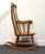 Late 20th Century Nichols & Stone Solid Hard Rock Maple Colonial Early American Windsor Rocking Chair For Sale - Image 5 of 9