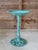 Late 20th Century Vintage Cast Iron Garden Tazza or Pedestal Centerpiece With Verdigris Finish For Sale - Image 5 of 12