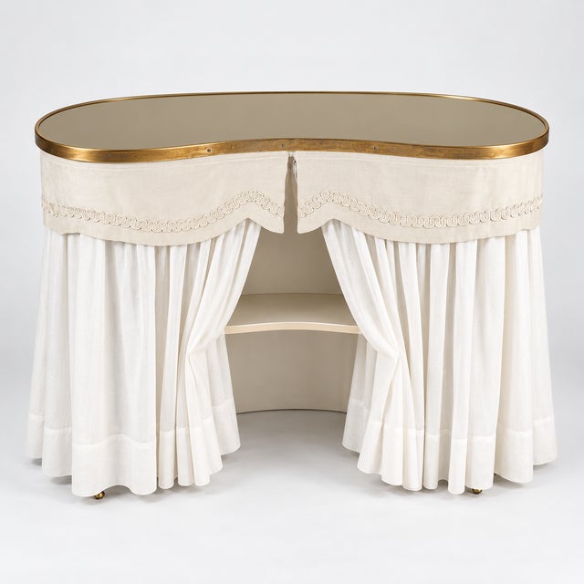 Mid-Century Modern Italian Vanity Dressing Table by Alberti Reggio & Scaioli for Consorzio Esposizione Mobili Cantù, 1959 For Sale - Image 6 of 11