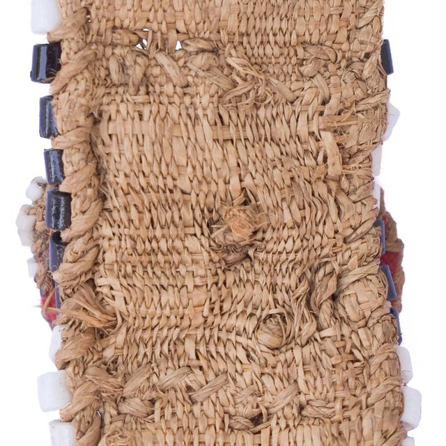 Early 20th Century Kuba Cowrie Shell Nobles Headband For Sale - Image 4 of 6