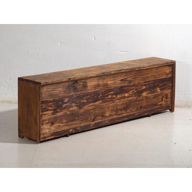 Low Antique Chinese Pine Sideboard For Sale - Image 12 of 13