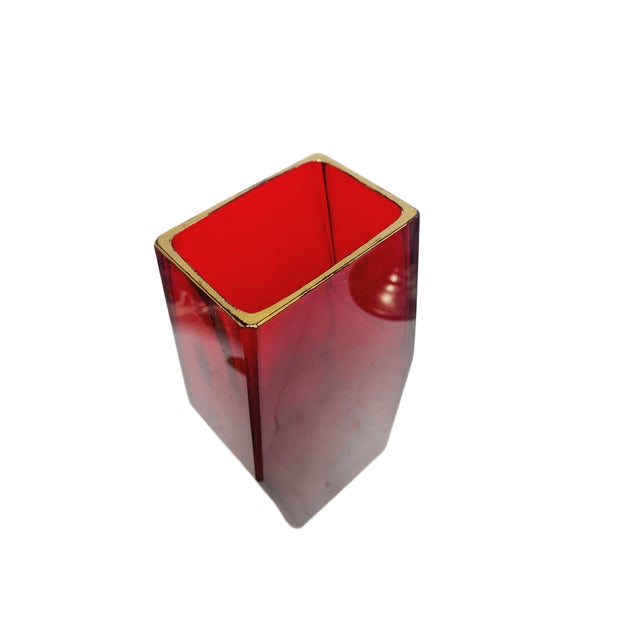 Art Deco Glass Vase by Joseph Hoffmann from Moser, Czechoslovakia, 1930s For Sale - Image 18 of 18