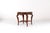 Brown Vintage Side Table with Marble Top For Sale - Image 8 of 13