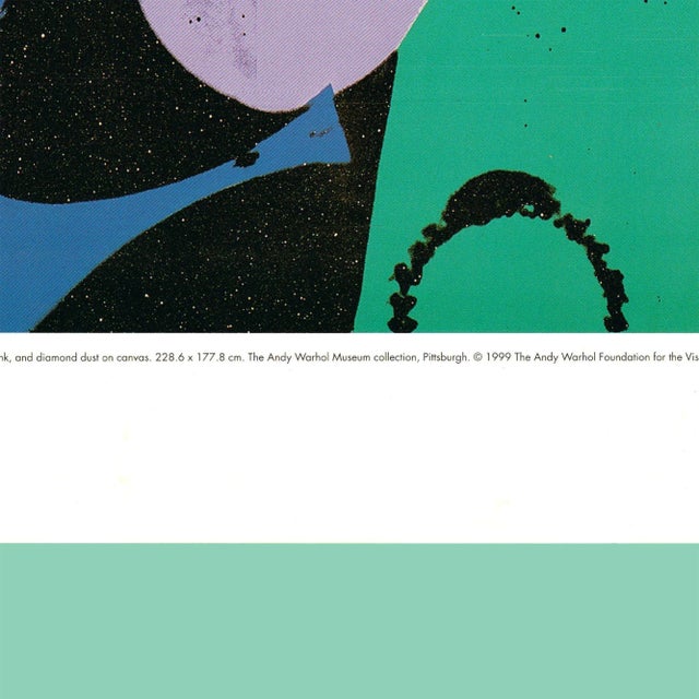 Andy Warhol 1999 Diamond Dust Shoes by Andy Warhol Vintage Fine Art Offset Lithography Print Poster 90s For Sale - Image 4 of 7