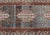Textile Antique Geometric Persian Malayer Gallery Runner in Gray, Blue, Light Tera-Cotta and Cream For Sale - Image 7 of 13