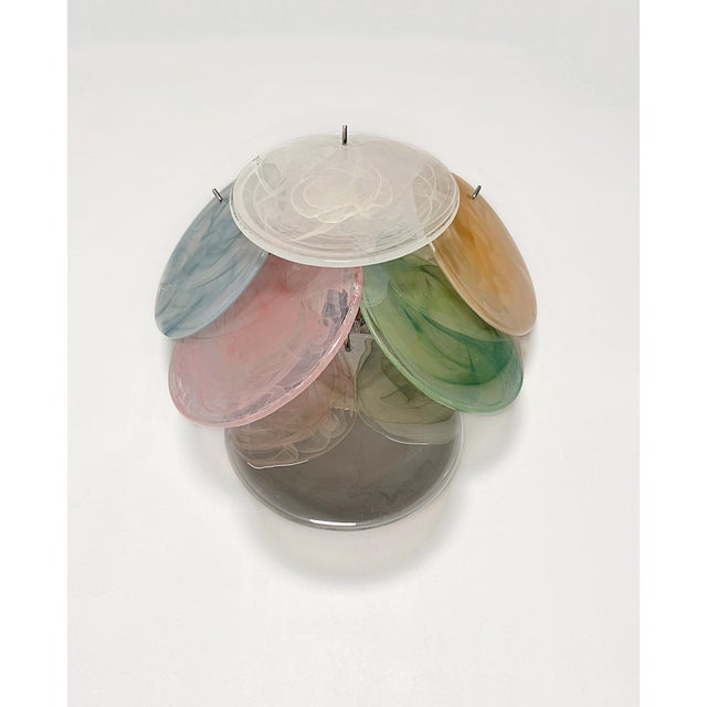 Alabaster Glass Wall Sconces, 1990s, Set of 2 For Sale - Image 9 of 16