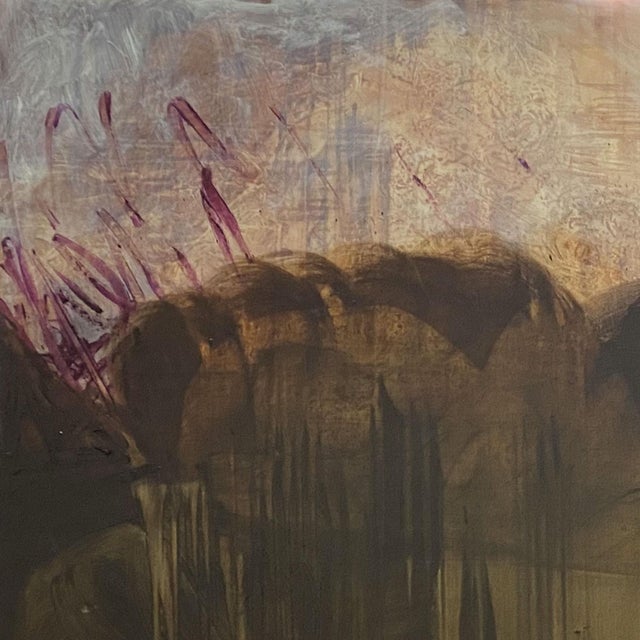 Contemporary Abstract Oil on Canvas "The Upheaval" by Paul Landauer For Sale - Image 4 of 7