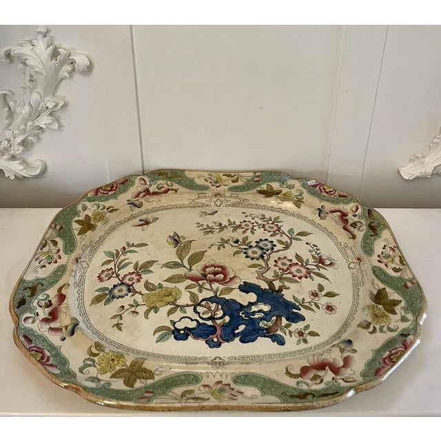 Large Victorian Meat Plate, 1850s For Sale - Image 16 of 16