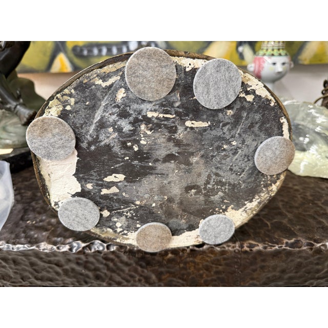 Bronze 19th Century Grand Tour Neo Classical Bronze of Dancing Faun with Cymbals For Sale - Image 8 of 18