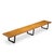George Nelson for Herman Miller Mid Century Long Slat Bench For Sale - Image 9 of 9
