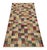 1960s Vintage Zeki Müren Runner in Polychromatic Cubist Patterns, From Rug & Kilim For Sale - Image 5 of 7