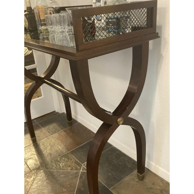 CTHSherrill Standing Bar Serving Table Chairish