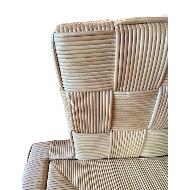 1990s Donghia Block Island Dining Chairs - Set of 4 For Sale - Image 9 of 11