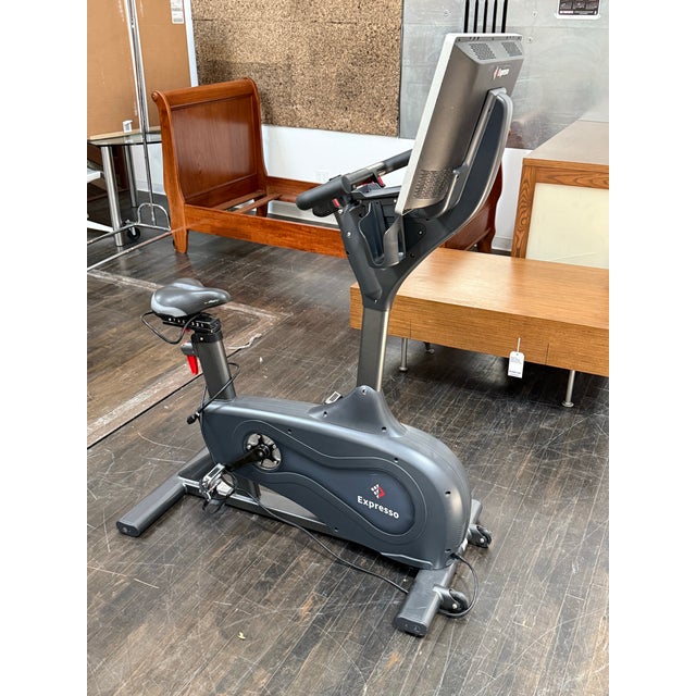 Modern Expresso Fitness Upright Interactive Exercise Bike For Sale - Image 3 of 12