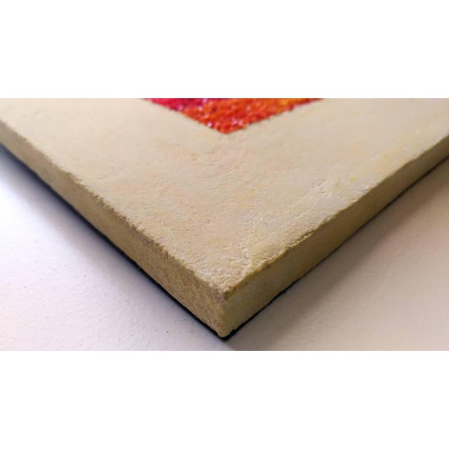 Modern "Sunset" Venetian Smalti Micromosaic Picture For Sale - Image 4 of 6