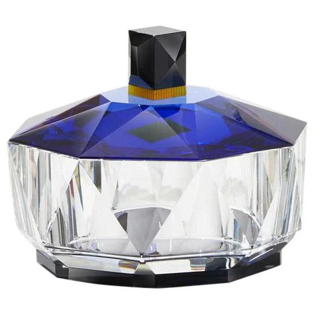 Fine Handcut Crystal Grand New Haven Basin For Sale - Image 6 of 6