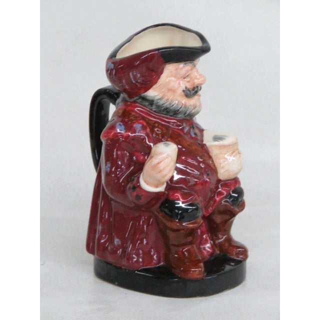 This lovely collectible Toby Jug / Character Mug is made of porcelain. This small mug is stamped as being made in England...