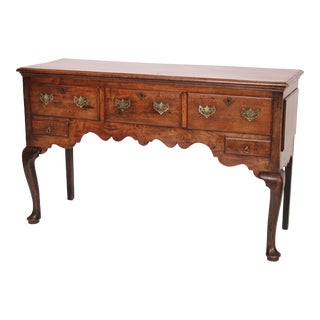 Antique George I Style Oak Sideboard For Sale