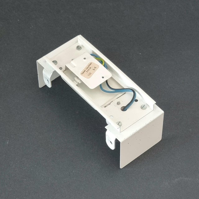 1960s Mid-Century Modern Murano Ice Glass Wall Lights/Sconces From Kaiser Leuchten - Set of 3 For Sale - Image 10 of 11