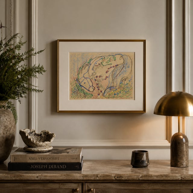 Horse, Kitty, and Me - Eva Bouzard-Hui, C. 1986 For Sale - Image 9 of 10