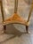 19th Century Louis XVI Bamboo Form Side Table With Inset Marble Top For Sale - Image 4 of 5