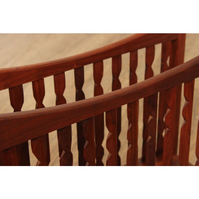 Mid 20th Century Danish Modern Teak Magazine Stands - A Pair For Sale - Image 11 of 13