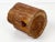 Vintage Hand Carved Live Edge Teak Wood Budvase For Sale - Image 9 of 13