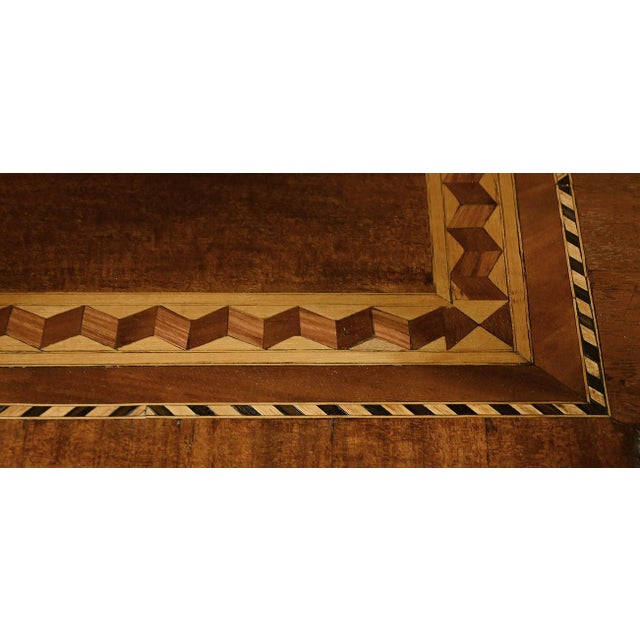 Small Marquetry Display Cabinet For Sale - Image 14 of 18