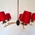 Mid-Century Modern Five-Arm Sputnik Chandelier, Germany, 1960s For Sale - Image 13 of 17