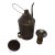 Carbide Coal Miners Lamp With Coal Oil Can and Tin Funnel by Justrite Areamlined For Sale