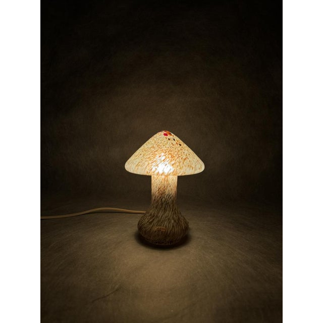 Waxcap Mushroom Table Lamp by Monica Backström for Kosta Boda, Sweden, 1970s For Sale - Image 11 of 12