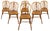 Vintage Dining Chairs from Ercol, 1950s, Set of 6 For Sale