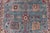 Textile Antique Persian Tabriz Rug With Blue Field, Pictorial Medallions Accents of Red For Sale - Image 7 of 16
